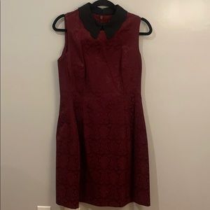 Eva Mendes Jacquard Dress